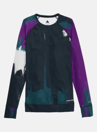 Bluză cu guler rotund Burton Lightweight X Base Layer pentru femei