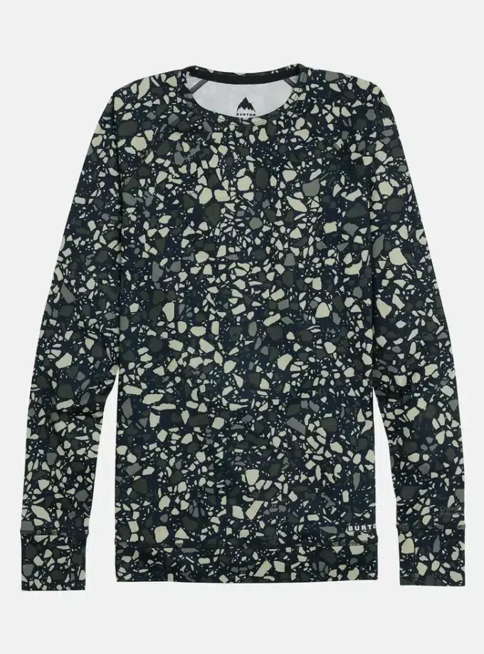 Bluză cu guler rotund Burton Lightweight X Base Layer pentru femei