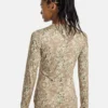 Bluză cu guler rotund Burton Midweight Base Layer pentru femei