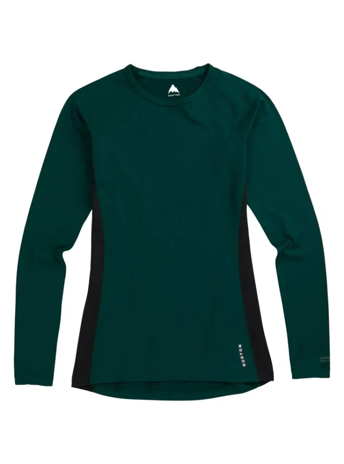 Bluză cu guler rotund Burton Midweight X Base Layer pentru femei
