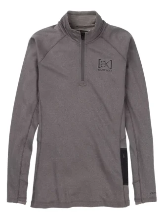 Burton [ak]® Baker Power Wool™ Base Layer Quarter-Zip pentru femei