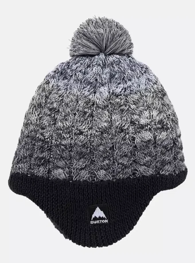 Căciulă cu clapete pentru urechi Burton cu căptușeală din fleece pentru copii mici