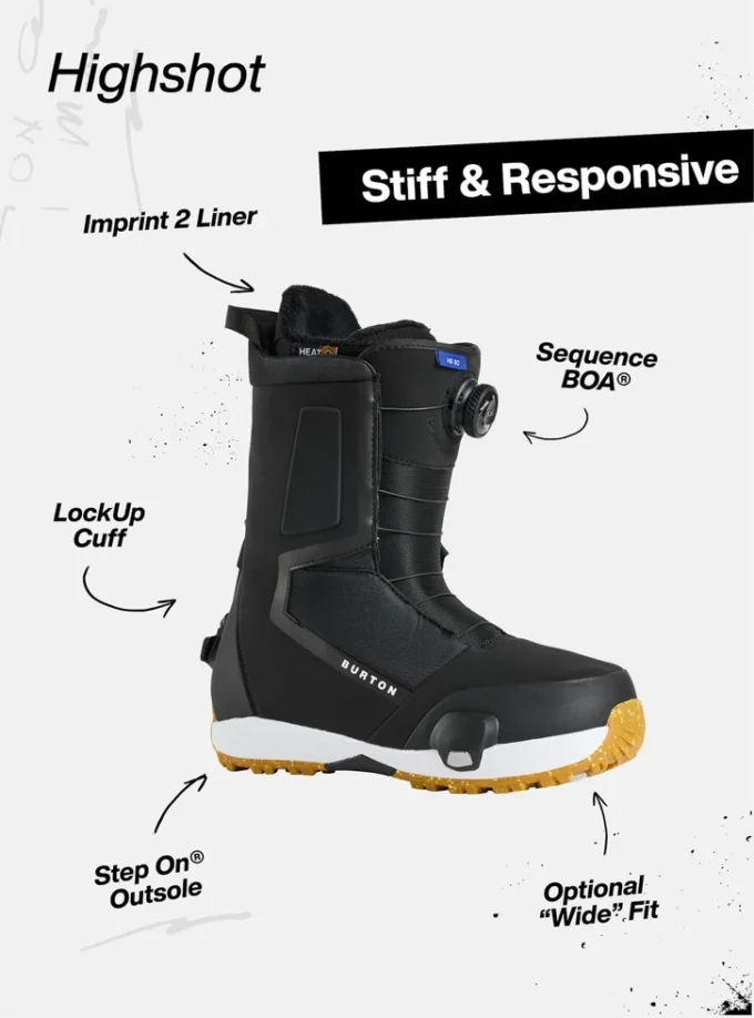 Cizme de snowboard Burton Highshot Step On® pentru femei