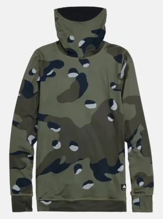 Cămașă cu guler lung Burton Midweight Base Layer pentru femei