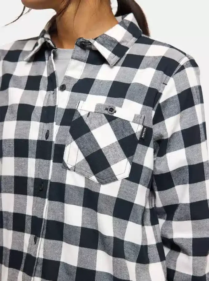 Cămașă din flanelă cu mâneci lungi Burton Favorite pentru femei