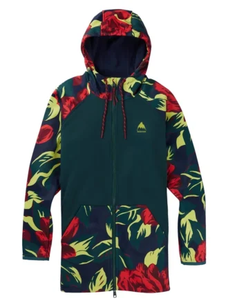 Femei Burton Crown Weatherproof Long Full-Zip Fleece