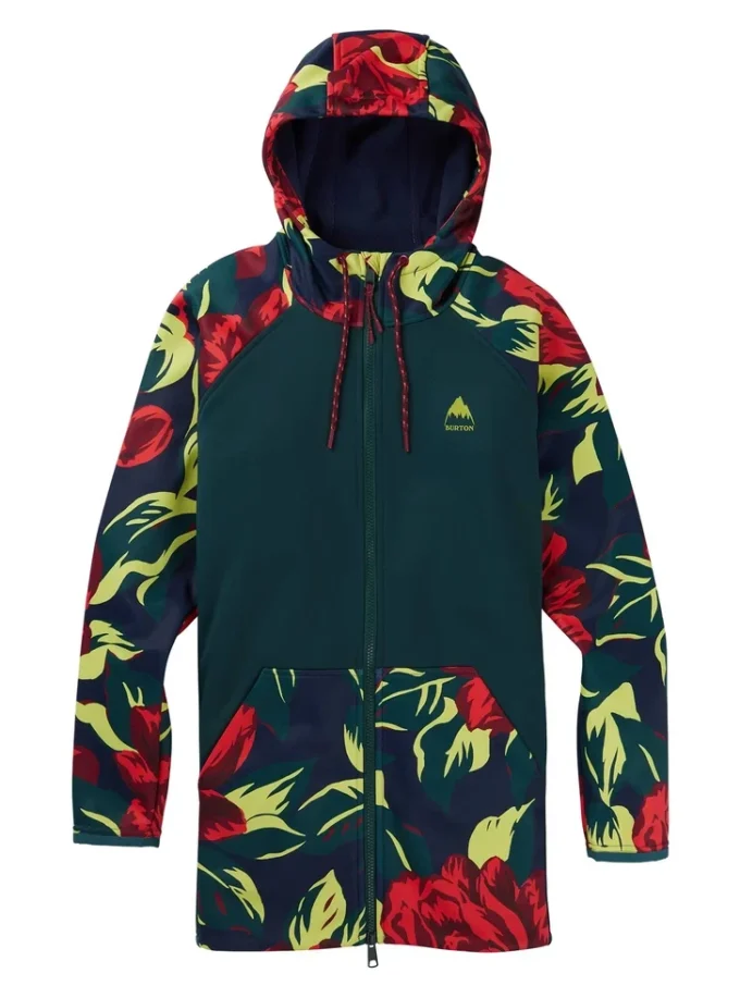 Femei Burton Crown Weatherproof Long Full-Zip Fleece