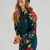 Femei Burton Crown Weatherproof Long Full-Zip Fleece