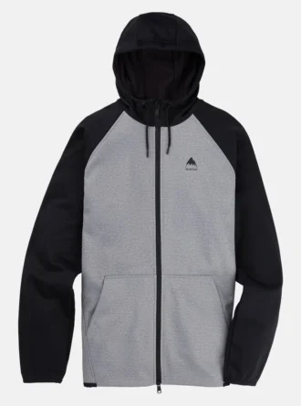 Fleece Burton Crown Weatherproof cu fermoar integral pentru bărbați