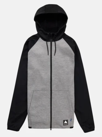 Fleece Burton Crown Weatherproof cu fermoar integral pentru bărbați