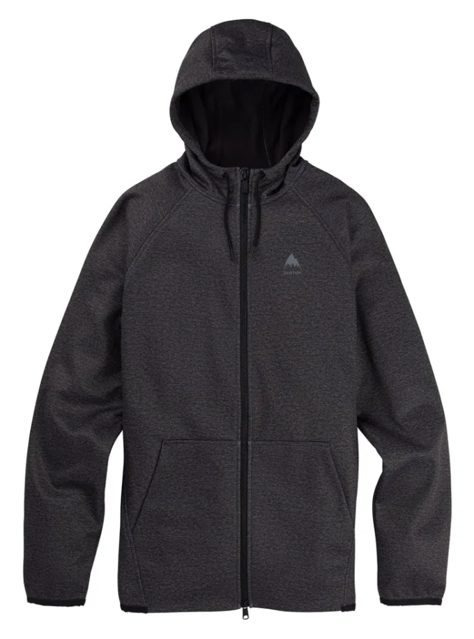 Fleece Burton Crown Weatherproof cu fermoar integral pentru bărbați