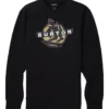 Fleece Burton Grandview cu guler rotund pentru bărbați
