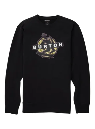 Fleece Burton Grandview cu guler rotund pentru bărbați