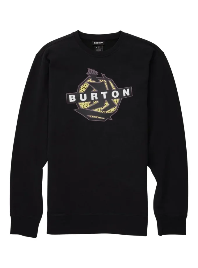 Fleece Burton Grandview cu guler rotund pentru bărbați