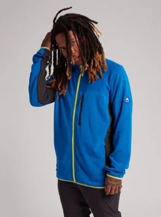 Fleece Burton Minturn cu fermoar integral pentru bărbați