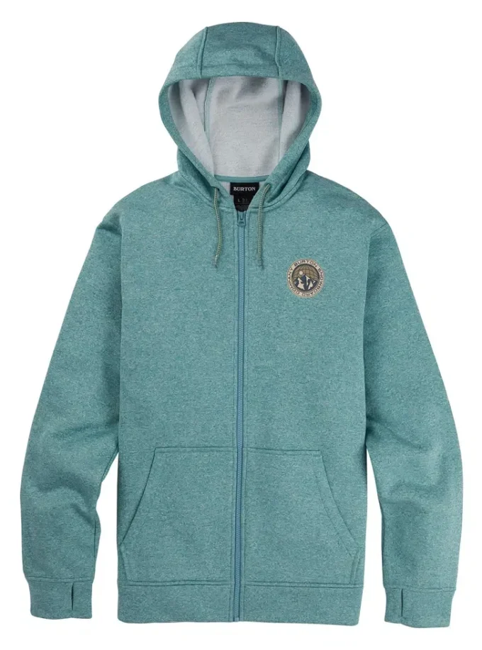 Fleece Burton Oak Seasonal Full-Zip pentru bărbați