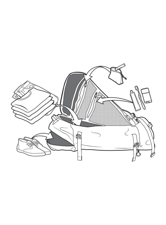 Geantă de călătorie Burton Multipath 90L Checked