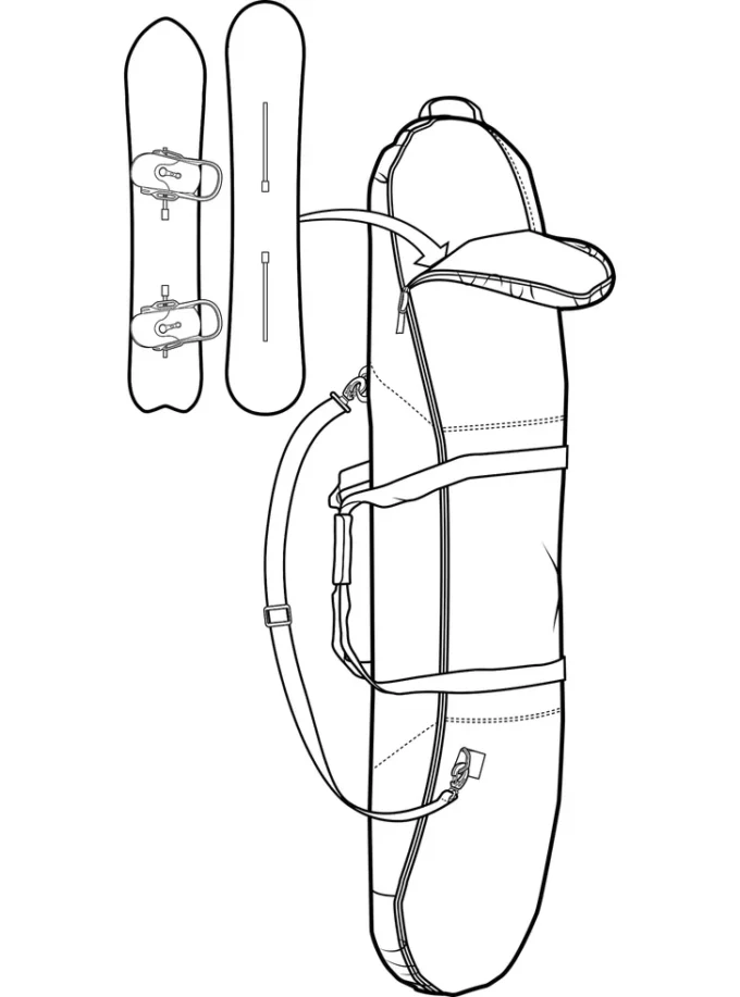 Geantă pentru snowboard Burton Space Sack