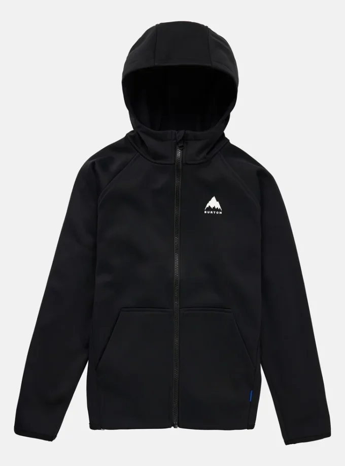 Hanorac Burton Crown Weatherproof Full-Zip Fleece pentru copii
