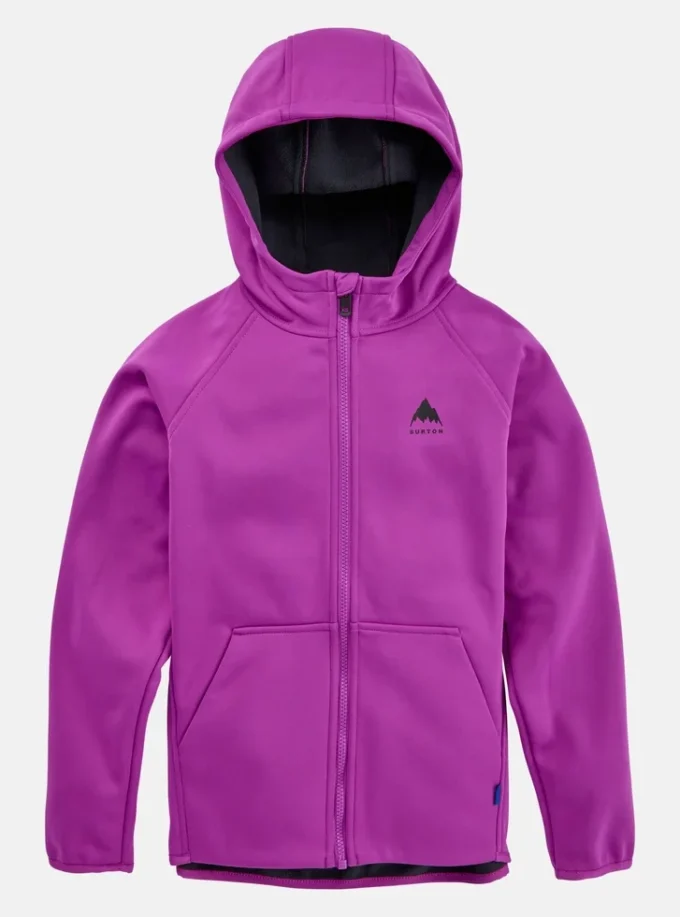 Hanorac Burton Crown Weatherproof Full-Zip Fleece pentru copii