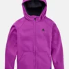 Hanorac Burton Crown Weatherproof Full-Zip Fleece pentru copii (Mostră)