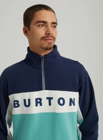 Hanorac cu fermoar Burton Lowball Quarter-Zip pentru bărbați