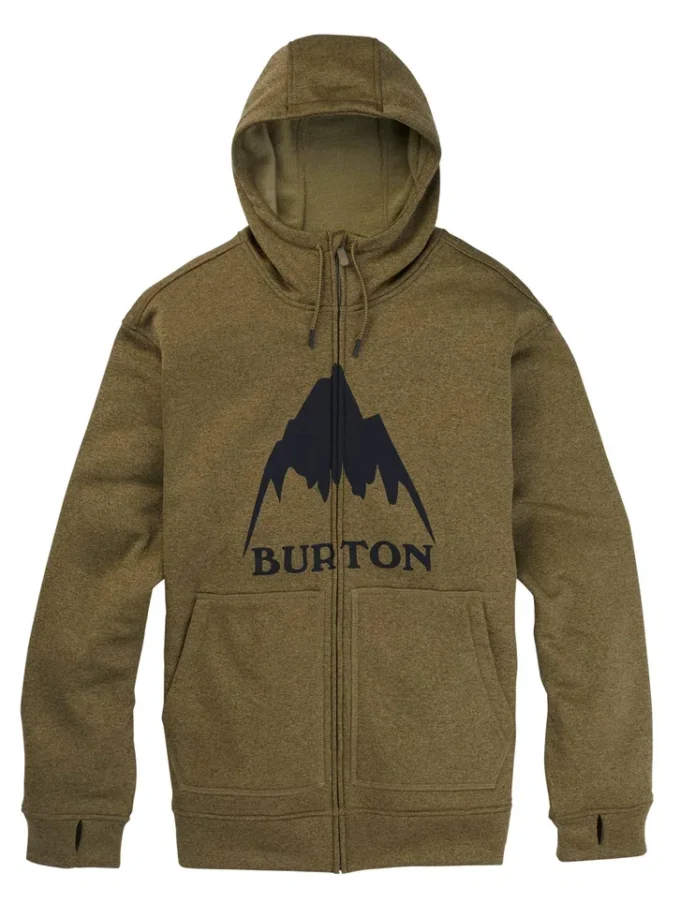 Hanorac cu glugă și fermoar integral Burton Oak pentru bărbați