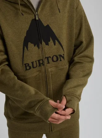 Hanorac cu glugă și fermoar integral Burton Oak pentru bărbați