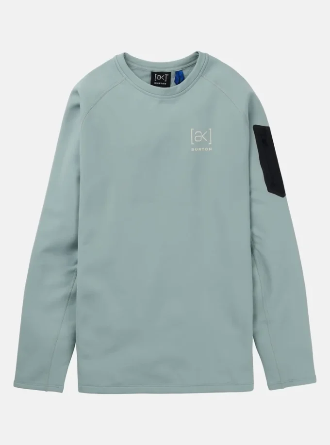 Hanorac cu guler rotund Burton [ak]® Baker Stretch Fleece pentru bărbați (Mostră)