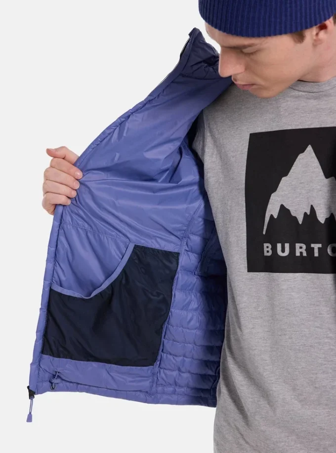 Jacheta cu glugă Burton Mid-Heat pentru bărbați