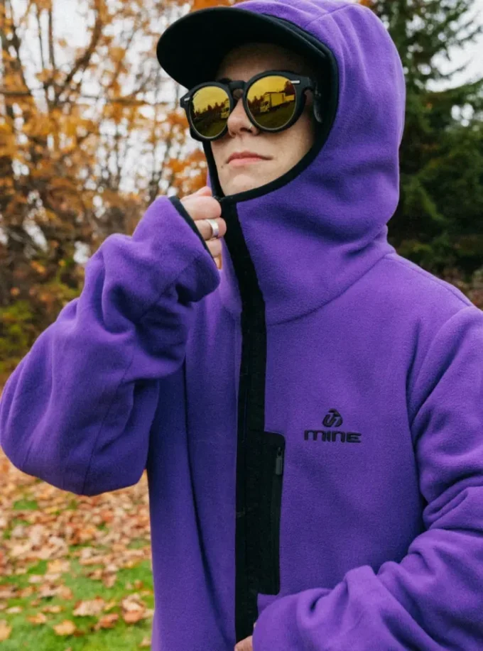 Jacheta reversibilă din fleece Burton MINE77