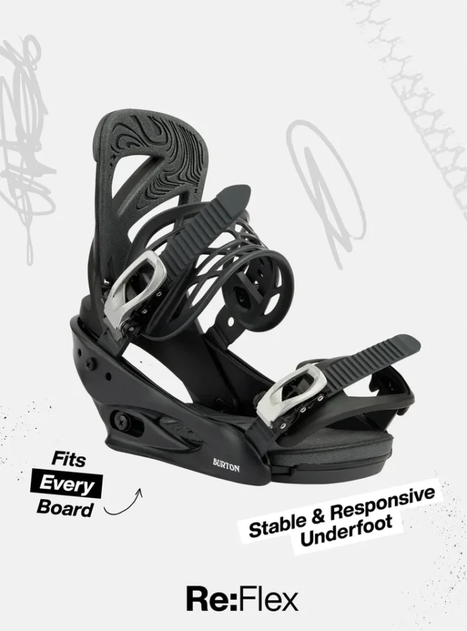 Legături de snowboard Burton Cartel Re:Flex pentru bărbați