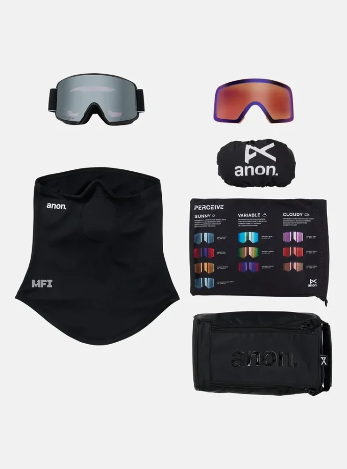 Ochelari Anon M6S + Lentile polarizate Perceive + Mască MFI®