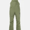 Pantaloni cu bretele elastici Burton Avalon 2L pentru femei (scurți)