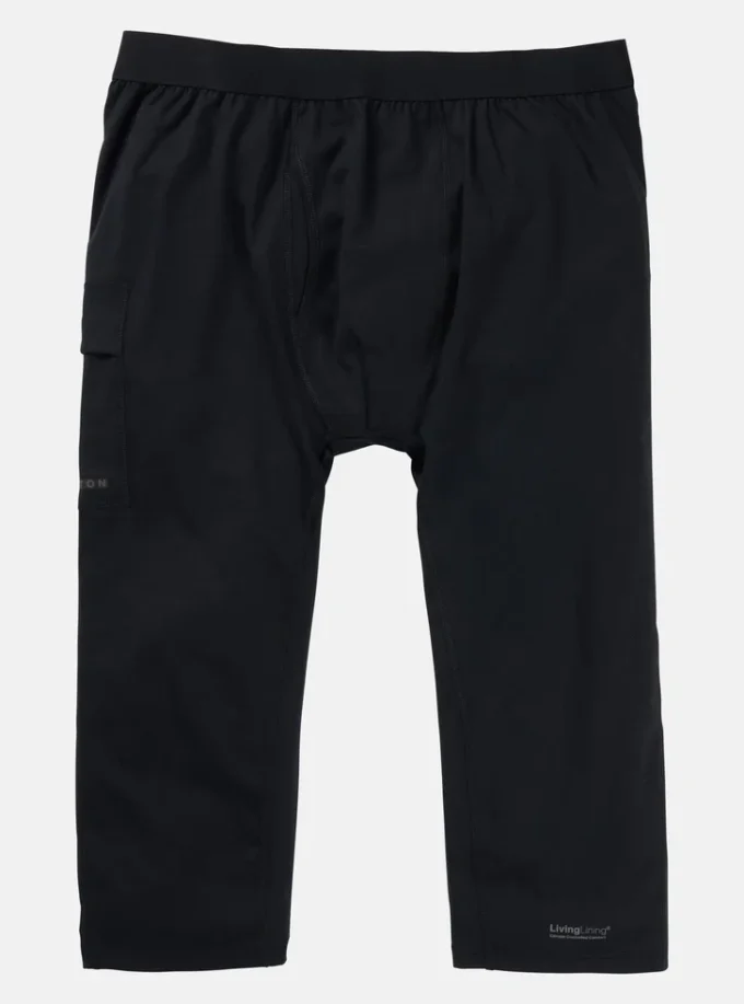 Pantaloni trei sferturi Burton Midweight X Base Layer pentru bărbați