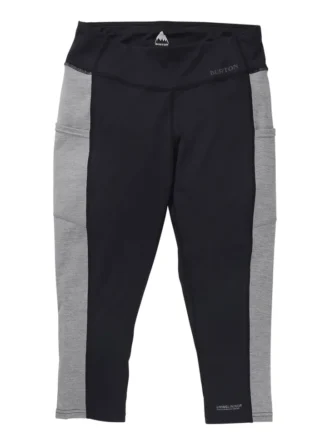 Pantaloni trei sferturi Burton Midweight X Base Layer pentru femei