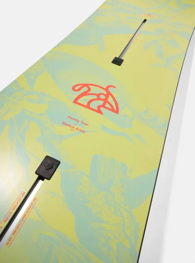 Placă de snowboard Burton Family Tree Sketch Artist Camber
