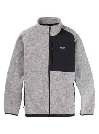 Pulover Burton Hayrider pentru bărbați Fleece cu fermoar integral