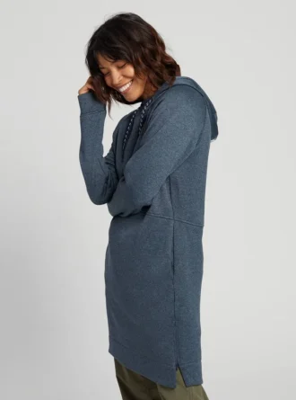 Rochie cu glugă Burton Oak pentru femei