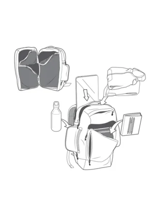 Rucsac de călătorie Burton Multipath 27L