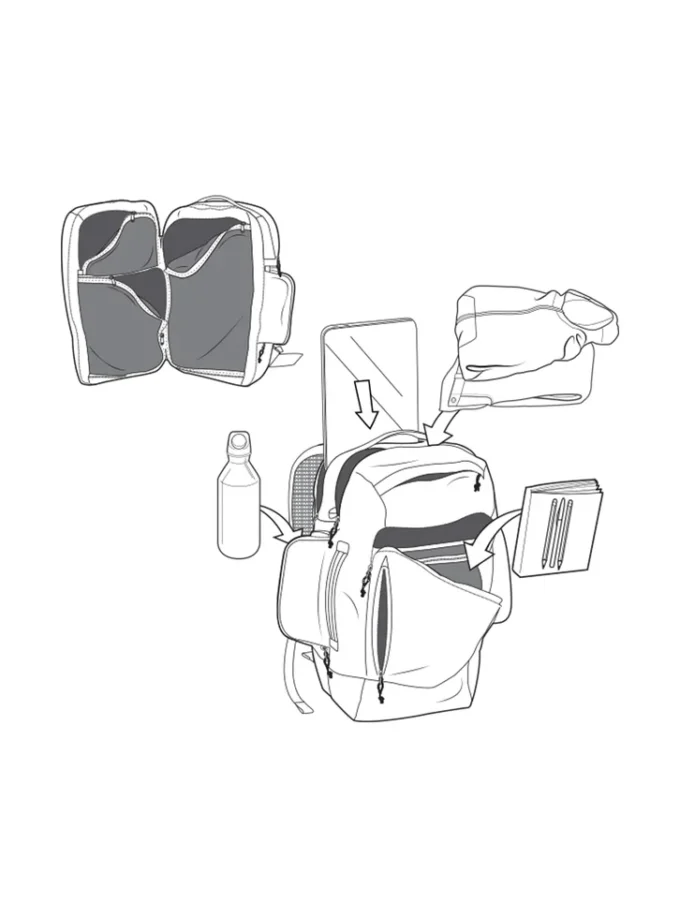 Rucsac de călătorie Burton Multipath 27L