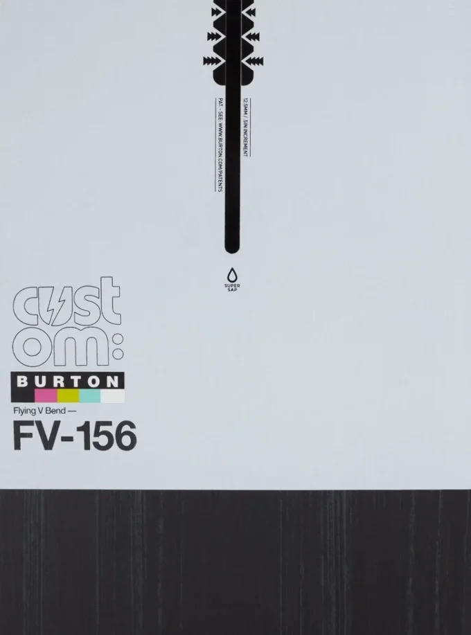Snowboard Burton Custom Flying V pentru bărbați