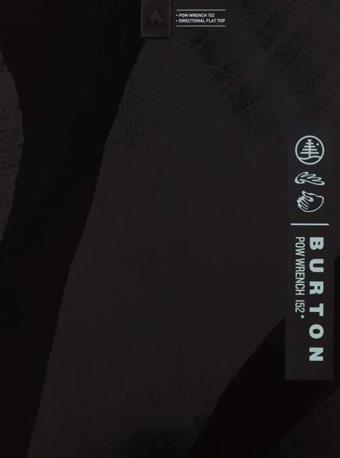 Snowboard Burton Family Tree Pow Wrench Flat Top