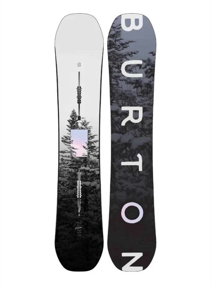 Snowboard Burton Feelgood Flying V pentru femei – calitate secundară