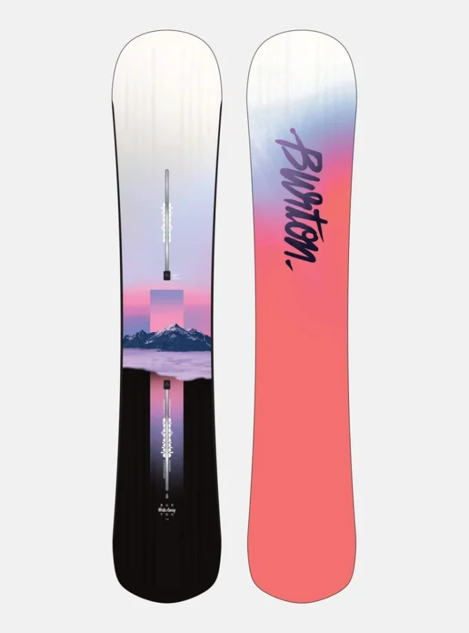 Snowboard Burton Hideaway Flat Top pentru femei