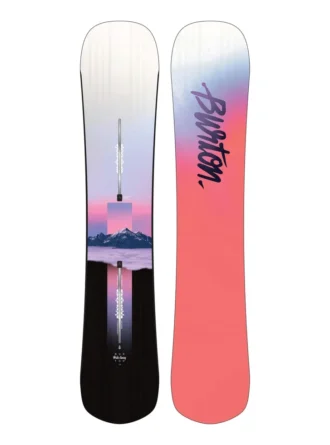 Snowboard Burton Hideaway Flat Top pentru femei – calitate secundară