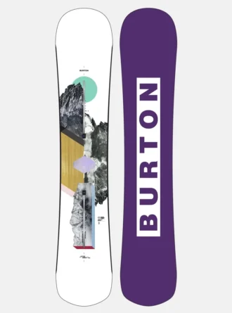Snowboard Burton Hideaway Flat Top pentru femei