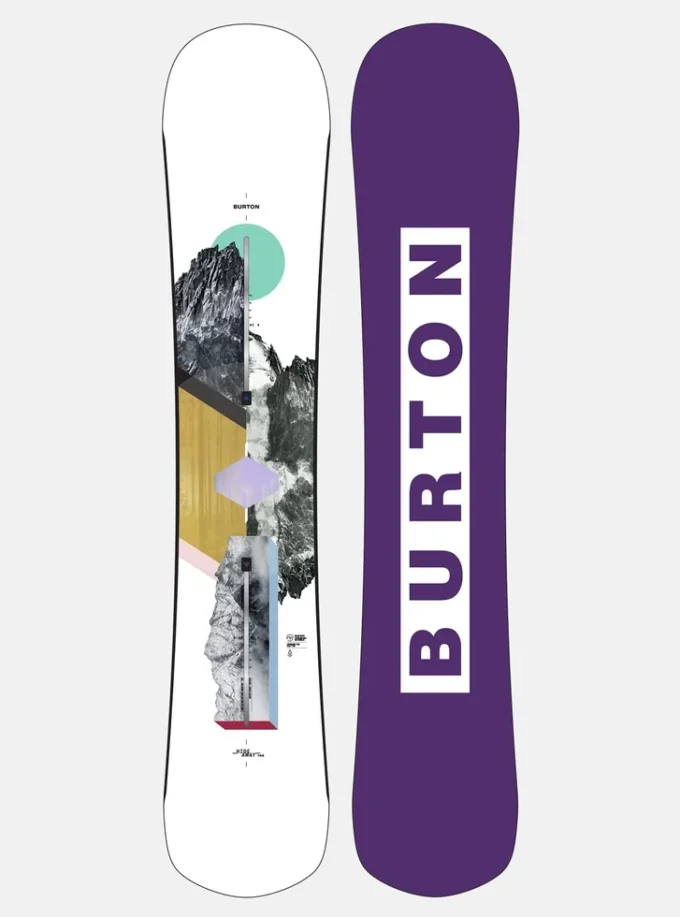 Snowboard Burton Hideaway Flat Top pentru femei
