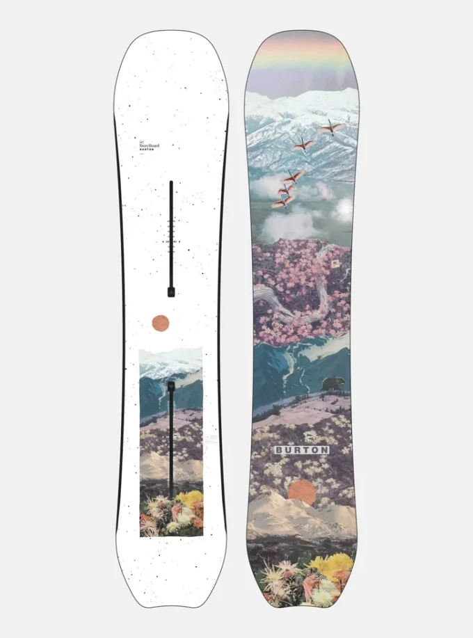 Snowboard Burton Story Board Camber pentru femei – calitate secundară