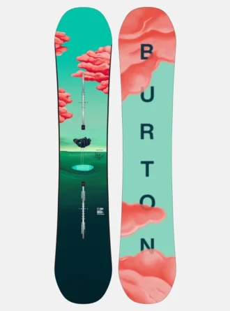 Snowboard Burton Yeasayer Camber pentru femei (eșantion)